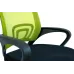 Офісне крісло керівника Richman Спайдер Сітка Чорне + Салатове