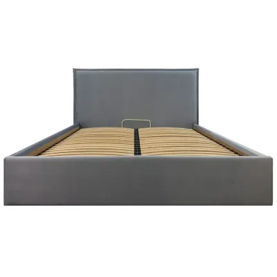 Кровать двуспальная Richman Андреа Comfort 180 х 200 см Monolith 70 С подъемным механизмом и нишей для белья Серая Кровать двуспальная Richman Андреа Comfort 180 х 200 см Monolith 70 С подъемным механизмом и нишей для белья Серая