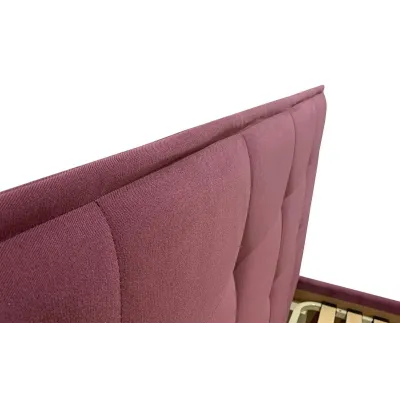 Кровать Richman Моника Standart 140 х 200 см Missoni 28 Бордовая