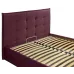 Ліжко Richman Моніка Comfort 140 х 190 см Missoni 28 З підйомним механізмом та нішою для білизни Бордова Ліжко Richman Моніка Comfort 140 х 190 см Missoni 28 З підйомним механізмом та нішою для білизни Бордова