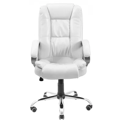 Офісне крісло керівника Richman California Лаки White Хром М3 MultiBlock Біле