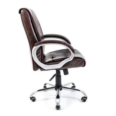 Офісне крісло керівника Richman Arizona Титан Dark Brown Хром М3 MultiBlock Коричневе Офісне крісло керівника Richman Arizona Титан Dark Brown Хром М3 MultiBlock Коричневе