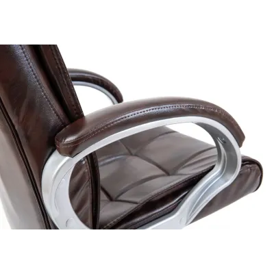 Офісне крісло керівника Richman Arizona Титан Dark Brown Хром М3 MultiBlock Коричневе Офісне крісло керівника Richman Arizona Титан Dark Brown Хром М3 MultiBlock Коричневе