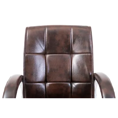 Офісне крісло керівника Richman Arizona Титан Dark Brown Хром М3 MultiBlock Коричневе Офісне крісло керівника Richman Arizona Титан Dark Brown Хром М3 MultiBlock Коричневе