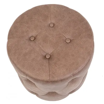Пуфік Катрін Richman 40 x 45Н Амелі Light Brown Світло-коричневий Пуфік Катрін Richman 40 x 45Н Амелі Light Brown Світло-коричневий