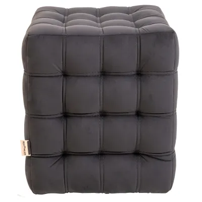 Пуфік Матильда Richman 40 x 40 x 45Н Trinity 15 Сірий