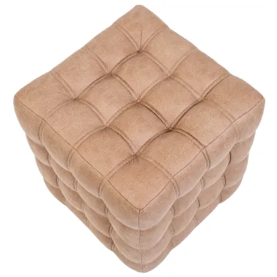 Пуфік Матильда Richman 40 x 40 x 45Н Ameli Cocoa Бежевий