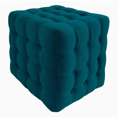 Пуфик Матильда Richman 40 x 40 x 45Н Fibril 26 Бирюзовый