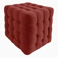 Пуфик Матильда Richman 40 x 40 x 45Н Fibril 22 Красный