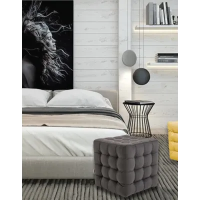 Пуфик Матильда Richman 40 x 40 x 45Н Fibril Серый