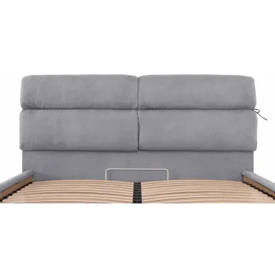 Ліжко двоспальне Richman Единбург Comfort 160 х 200 см Rosto 93 З підйомним механізмом та нішою для білизни