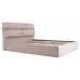 Ліжко двоспальне Richman Единбург Comfort 160 х 200 см Rosto 13 З підйомним механізмом та нішою для білизни Бежеве Ліжко двоспальне Richman Единбург Comfort 160 х 200 см Rosto 13 З підйомним механізмом та нішою для білизни Бежеве