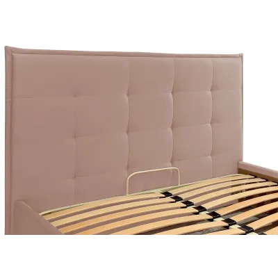 Кровать двуспальная Richman Моника Comfort 160 х 200 см Rosto 13 С подъемным механизмом и нишей для белья Бежевая Кровать двуспальная Richman Моника Comfort 160 х 200 см Rosto 13 С подъемным механизмом и нишей для белья Бежевая