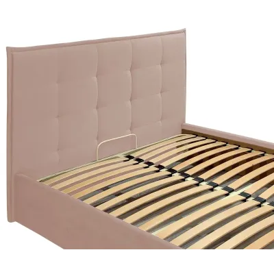 Кровать двуспальная Richman Моника Comfort 160 х 200 см Rosto 13 С подъемным механизмом и нишей для белья Бежевая Кровать двуспальная Richman Моника Comfort 160 х 200 см Rosto 13 С подъемным механизмом и нишей для белья Бежевая