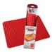 Силіконовий килимок для випічки Pyramid Mat Червоний (2839P)