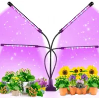 Світлодіодна фітолампа Full Spectrum 4в1 GrowLight 8 режимів яскравості + таймер управління (OJ146IU)