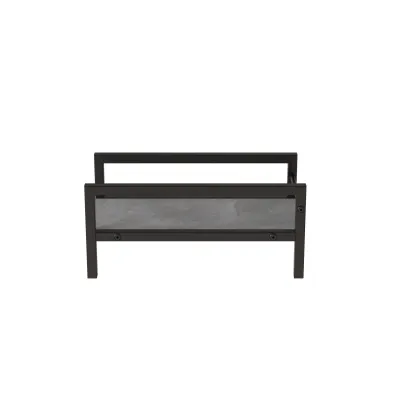 Підставка для системного блоку Ferrum-decor Нікі 21x24x45 Чорний ДСП Бетон 16мм (NIK0007)