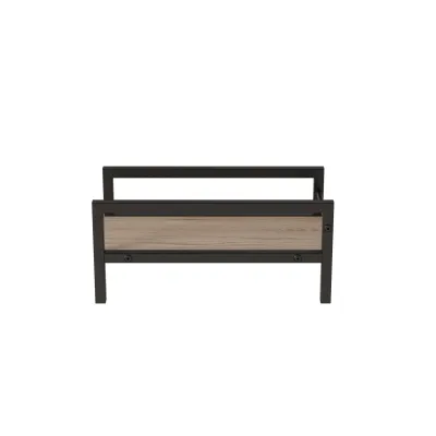 Підставка для системного блоку Ferrum-decor Нікі 21x24x45 Чорний ДСП Дуб Сан-Маріно 16мм (NIK0002)