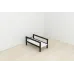 Підставка для системного блоку Ferrum-decor Нікі 21x24x45 Чорний ДСП Біле 16мм (NIK0001)
