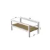 Підставка для системного блоку Ferrum-decor Нікі 21x24x45 Білий ДСП Дуб Артізан 16мм (NIK0013)