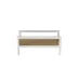 Підставка для системного блоку Ferrum-decor Нікі 21x24x45 Білий ДСП Дуб Артізан 16мм (NIK0013)