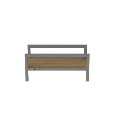 Підставка для системного блоку Ferrum-decor Нікі 21x24x45 Сірий ДСП Дуб Артізан 16мм (NIK0020)