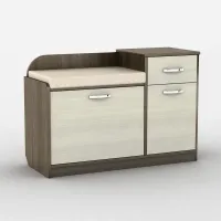 Тумба для обуви Тиса Мебель ТО-104 Венге 64.5x90 см