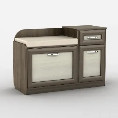 Тумба для взуття Тиса Мебель ТО-105 Венге 64.5x90 см