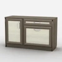 Тумба для взуття Тиса Мебель ТО-107 Венге 64.5x90 см