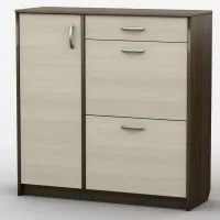 Тумба для взуття Тиса Мебель ТО-116 Венге 105x90 см