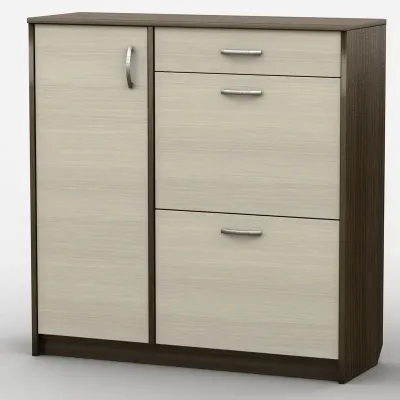 Тумба для обуви Тиса Мебель ТО-116 Венге 105x90 см