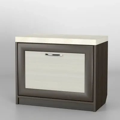 Тумба для обуви Тиса Мебель ТО-123 Венге 55x60 см
