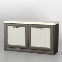 Тумба для взуття Тиса Мебель ТО-127 Венге 55x110 см