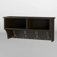 Вішалка настінна-7 Тиса Мебель Венге 30x90 см Вішалка настінна-7 Тиса Мебель Венге 30x90 см