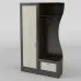 Прихожая Тиса Мебель-10 Венге Молочный 204.5x35x120 см