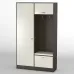 Прихожая Тиса Мебель-19 Венге Молочный 204.5x35x120 см