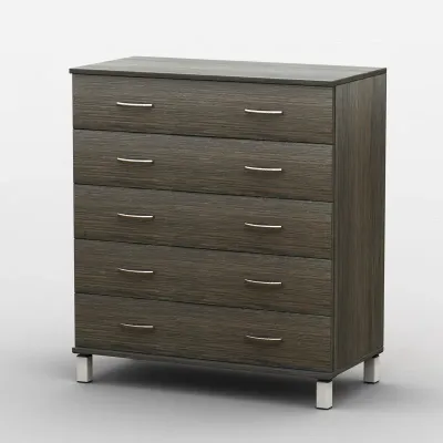 Комод Тиса Мебель АКМ-10 2 Венге 90x60x90 см