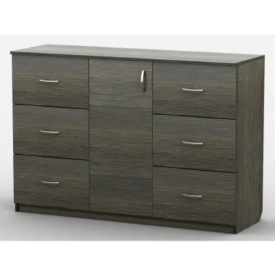 Комод Тиса Мебель АКМ-49 2 Венге 60x90x140 см