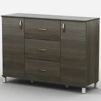 Комод Тиса Мебель АКМ-62 1 Венге 45x90x140 см Комод Тиса Мебель АКМ-62 1 Венге 45x90x140 см