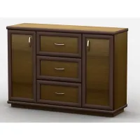 Комод Тиса Мебель АКМ-64 2 Лесной орех 60x90x140 см