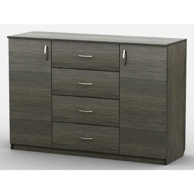 Комод Тиса Мебель АКМ-65 1 Венге 45x90x140 см
