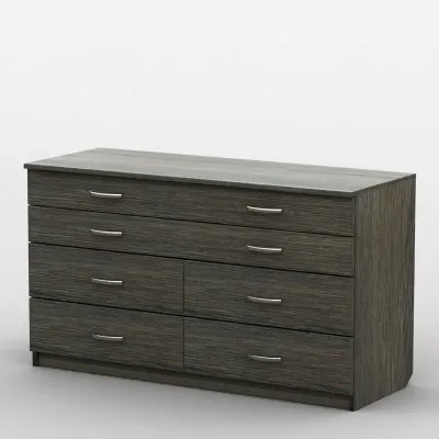 Комод Тиса Мебель АКМ-73 2 Венге 90x60x120 см