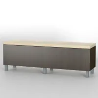 Комод приліжковий Тиса Мебель КП-112 Венге 50x41x140 см