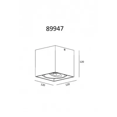 Точечный светильник Zuma Line BOX SL1 89947-G9
