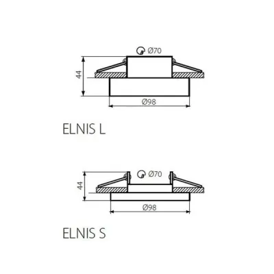 Точковий світильник Kanlux ELNIS Чорний (Kan27810) Точковий світильник Kanlux ELNIS Чорний (Kan27810)