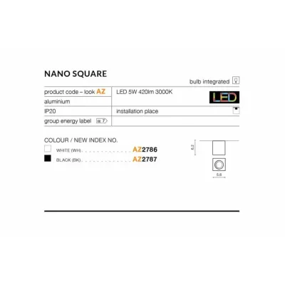 Точечный светильник AZzardo NANO AZ2787 Точечный светильник AZzardo NANO AZ2787