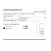 Точечный светильник AZzardo BRANT SQUARE IP44 AZ2878