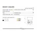 Точечный светильник AZzardo BRANT 2 SQUARE AZ2826