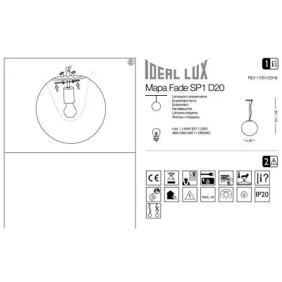 Люстра Ideal Lux MAPA FADE 140711