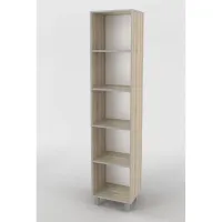Сталаж Тиса Мебель ШС-401 Дуб сонома 205x35x45 см